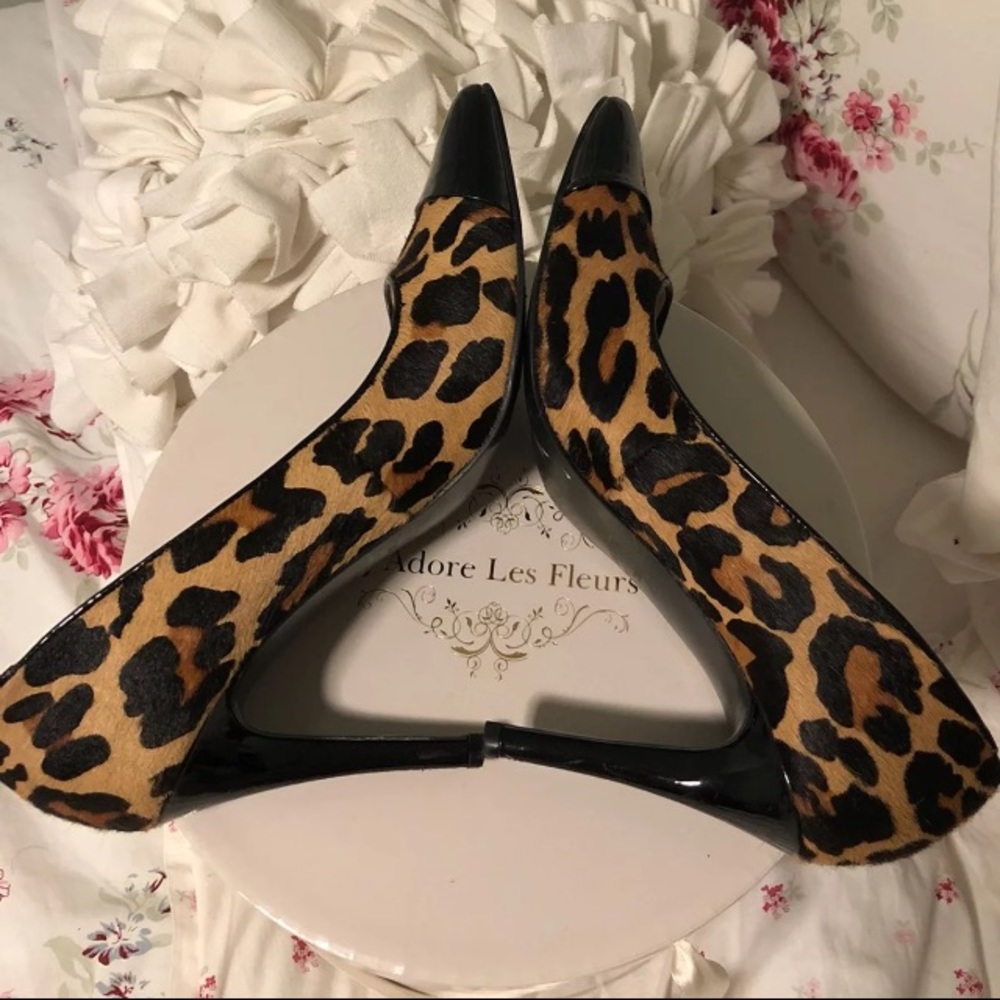Nine West Leopard Print Heels
